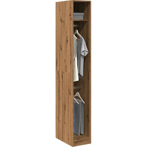 Kleiderschrank Artisan-Eiche 30x50x200 cm Holzwerkstoff