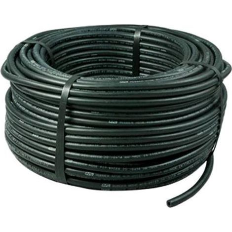 Tubo Per Compressori In Gomma Epdm Telata Mm. 8X17 Rotolo 100 Mt