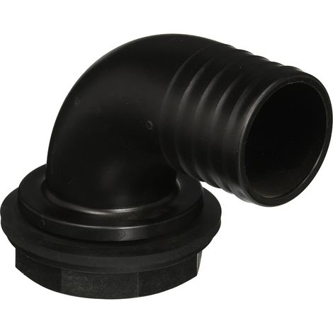 Garantia Regentonnenüberlaufbogen 2'' Set inkl. Dichtung und Kontermutter (1/5)