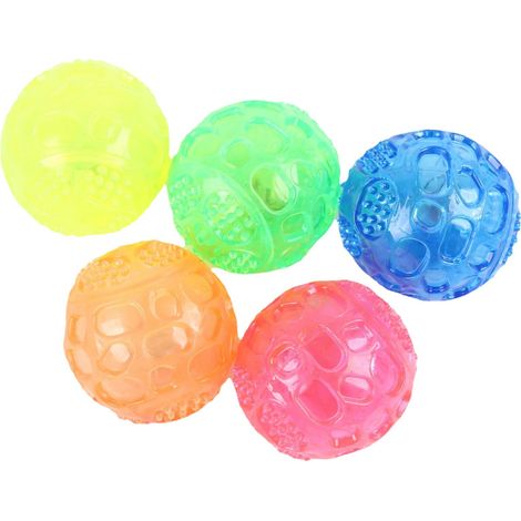 Lot de 5 balles à mâcher pour chien, 6,5 cm (1/5)