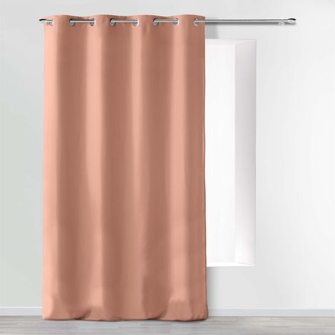 Rideau à Œillets "Absolu" 140x260cm Rose Blush
