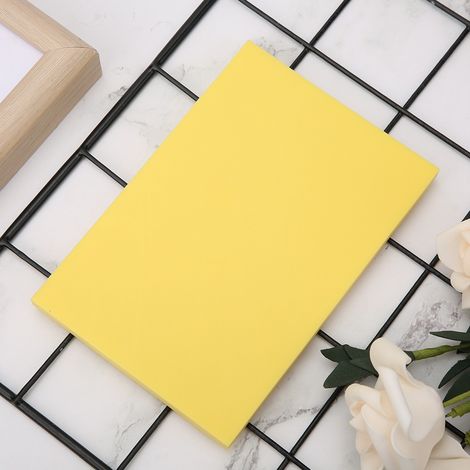Lot de 2 Blocs de Gravure en Caoutchouc pour Tampon DIY, 15 x 10 x 0,8 cm, Jaune, Manuel (1/5)