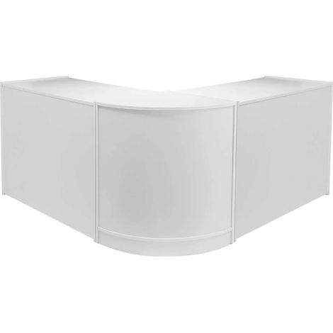 Zodiac Brilliant White Shop Counter & Retail Display Set