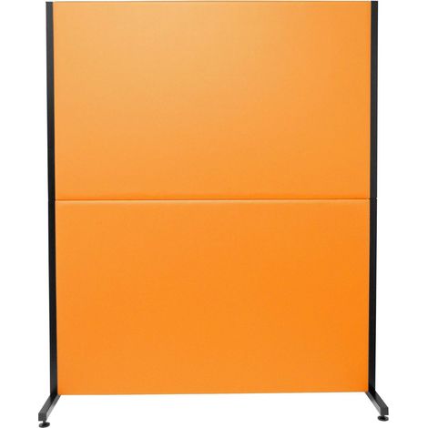 Biombo Valdeganga similpiel naranja