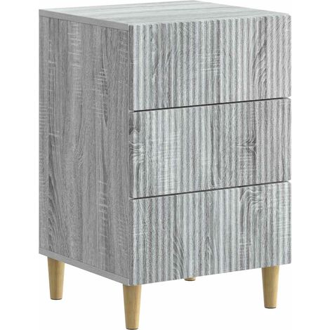 Nachttisch Graues Sonoma 43 x 41 x 66,5 cm Holzwerkstoff vidaXL