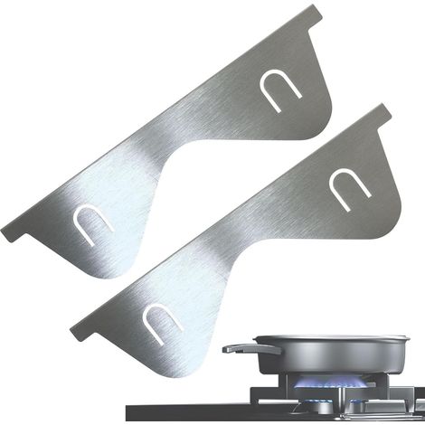Les Caches-Espace De La Cuisinière Kit De Garniture Cuisinière Espaceur Grille De Protection Interstice Comptoir Cuisinière Bande D'Étanchéité Flexible Et Ajustable Pour Pla (1/5)