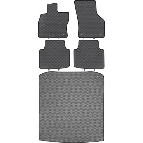 RIGUM 434118 Maletero + Alfombrillas GEYER 883/4C - Skoda Superb III Liftback 2015-2020 (no para híbrido enchufable) Espacio para pies delantero AV2 - INSTALADO (1/5)