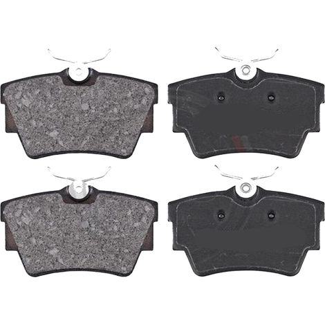 KIT PASTIGLIE FRENO POSTERIORI compatibile con RENAULT TRAFIC II FURGONATO (FL) / PASTIGLIE FRENANTI AUTO OEM 37288, / SOSTITUZIONE DIRETTA / BASSA POLVERE / SILENZIOSO