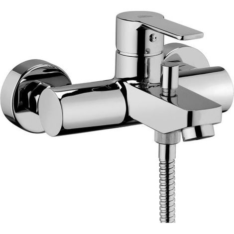 Miscelatore esterno per vasca con deviatore serie Red RED022CR Cromato - Ottone (1/2)