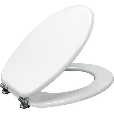 SEDILE COPRIWATER WC BAGNO IN MDF BIANCO UNIVERSALE - (1/4)