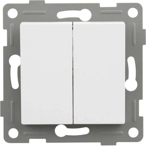 Interruttore onlex double switch 10A 250V incasso (1/2)