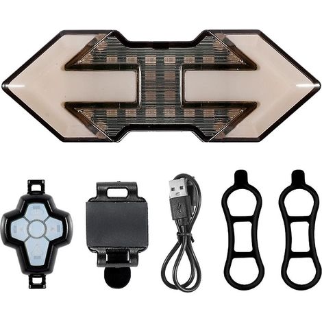 Intelligente drahtlose Fernbedienung für Fahrrad-Blinker vorne und hinten (1/5)