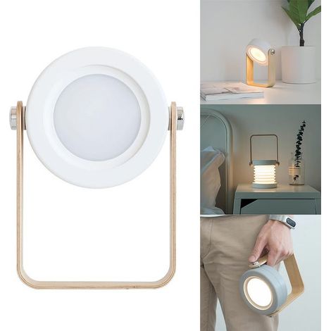 Tragbare Tischlampe, USB-Aufladung, faltbare Tischlampe, verstellbares LED-Nachtlicht, Schlafzimmer, Schlafsaal
