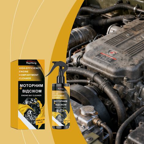 Motorreiniger entfernt schonend Ölflecken im Automotor, reduziert Geräusche und ist ein tägliches Reinigungsmittel – 100 ml -- BIEMMEDUE (1/5)
