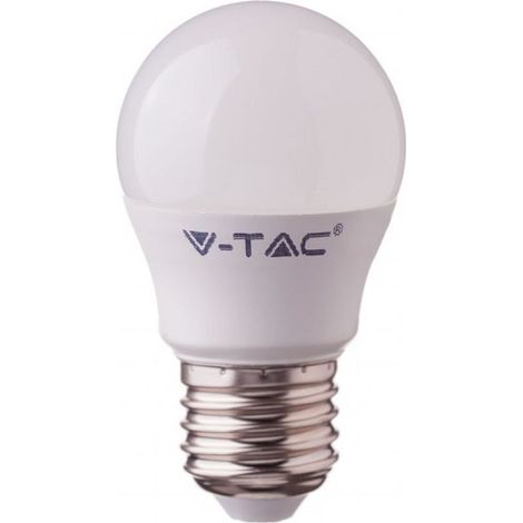V-TAC E27 5W G45 LED-Glühbirne, kompatibel mit Google Home und Amazon Alexa, RGB und 3-in-1 dimmbar