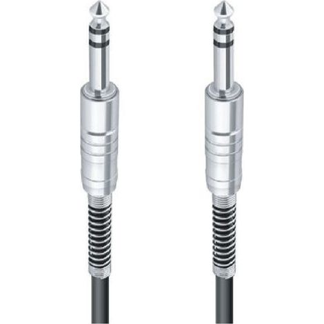 TRADE SHOP - Cavo Collegamento 2 Jack Da 6.5mm 10 Mt Cavetto Microfono Audio Stereo Jjack-09 - (1/3)