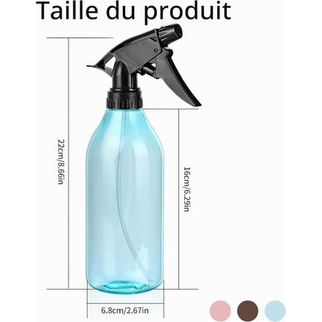 Spray Bottle Empty Spray Bottle Empty Spray Bottles Empty Spray Bottle Water Sprayer Pump Bottle for Cleaning Plants Gardening (1/4)