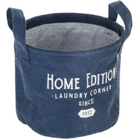 Panier de Rangement "Collect" 16cm Bleu Foncé