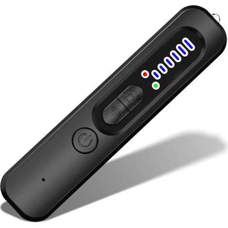 Détecteur de caméras cachées GooSpy - Dispositif anti-espionnage/micro/écouteur/traceur GPS - Détecteur de micros espions - Scanner de signaux sans fil RF pour la maison, le bureau et les voyages (1/5)