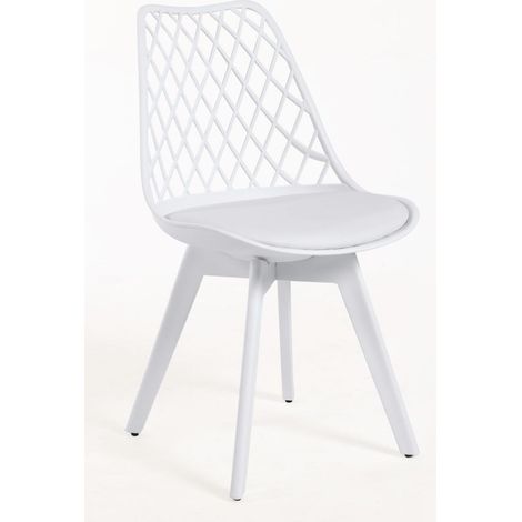 Packs Sillas Comedor - Pack 2 Sillas Mima Suprym - Blanco (1/5)