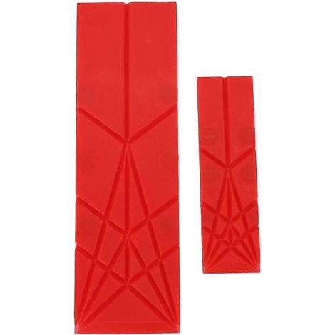 2er-Pack flache Messlöffel aus Silikon, tragbar, multifunktional, faltbar, Küchenhelfer