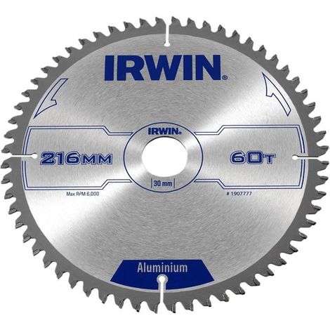 Professional Aluminium Circular Saw Blade 216 X 30Mm X 60T Tcg (1/3)