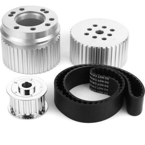 Kit de poulie d'entraînement par courroie, pompe à eau, alternateur à manivelle PSRN2254 adapté pour FORD 289 302 351W (1/5)