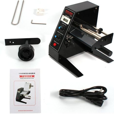 Distributeur automatique d'étiquettes, Al - 1150d 0 - 999999 comptage automatique, étiquette autocollante de machine d'étiquetage / étiquette de code à barres / étiquette de sécurité / étiquette d'emb (1/5)