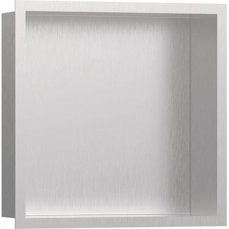hansgrohe XtraStoris Individual Wandnische Edelstahl gebürstet (1/3)