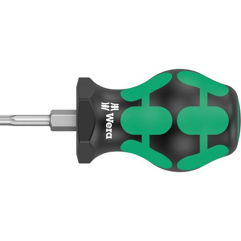 WERA Schraubendreher 367 TORX® Stubby Gr.T 15 Klingen-L.25mm 2K-Griff Rundkl.WERA (1/5)