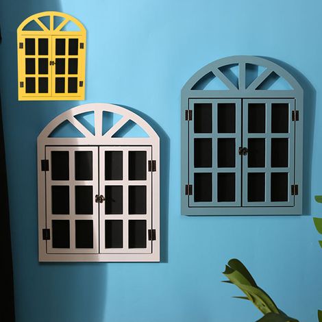 [Pizarra decorativa] + [Diseño de estudio] + [FW100] + [Gran formato 40x52cm Azul] Vitrina de exhibición simulada, pizarra negra versátil y fácil de montar (1/5)