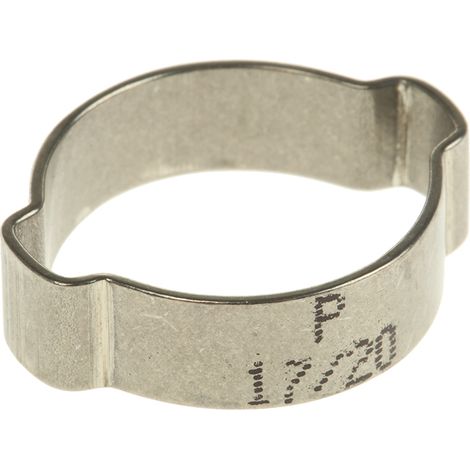 Collier de serrage pour tuyau de type O, Acier Inoxydable, 17 20mm ( Prix pour Sachet de 5 )