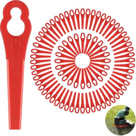 150 lame per tagliabordi in plastica, lame per tagliabordi senza fili (1/5)