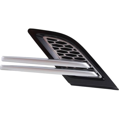 1 pair of gloss black wing vents for Land Rover Range Rover Sport 14-17