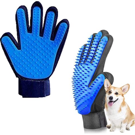 Tierpflegehandschuh, Reinigungshandschuh für Haustiere, Hundebürstenhandschuh, Katzenpflegehandschuh (1/5)