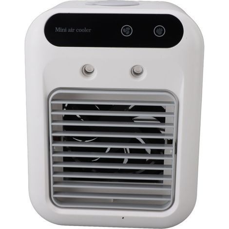 Climatiseur portable professionnel, refroidissement efficace, vaporisateur longue durée, réservoir d'eau de 500 ml, petit refroidisseur pour chambre, bureau, camping-car (1/5)