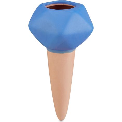 Set di 4 coni per irrigazione pratici per piante in vaso 15 x 15 x 20 cm in argilla terracotta 130010436