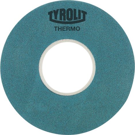 Tyrolit Brückenschleifmaschine Thermoglas Metallschicht entfernen Nass- und Trockenschliff gerade blau ø200x20 mm Bohrung 76,2 mm Körnung 80 (1/3)