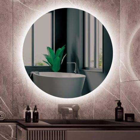 LEDIMEX - espejo redondo ø70cm LED retroiluminado