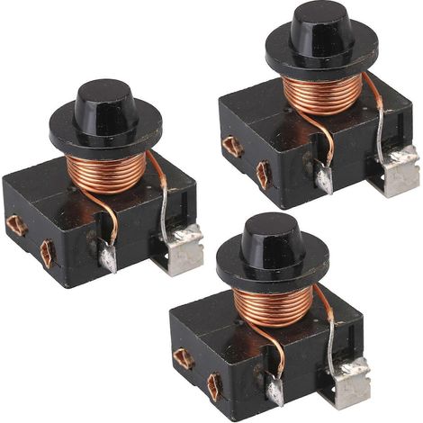 3 x Relais de démarrage de compresseur de serpentin de réfrigérateur 375W pour congélateur (1/4)