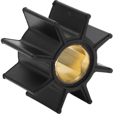 Turbine de pompe à eau 8 pales, néoprène avec moyeux en cuivre, référence 18‑3245, compatible moteurs hors‑bord 5‑10ch (1/5)