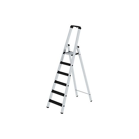 Escalera tipo tijera de peldaños planos ascenso por un lado (1/5)