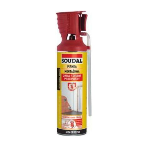 Mousse De Montage - Polyuréthane - 500 Ml - Pour Isolation Thermique Et Étanchéité - 1 Pièce