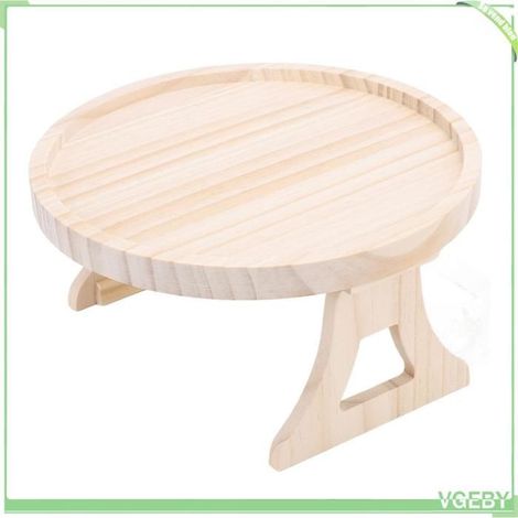 Plateau d'accoudoir de canapé - FAFEICY - 25 cm - Portable - Pliable - Antidérapant (1/4)