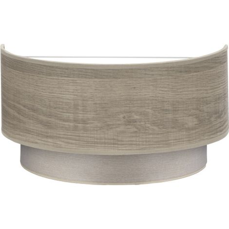 Applica Tania 1xe27 Legno Grigio 15x30x16 Cm (1/2)