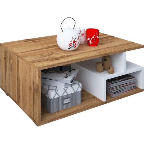 Tavolino Sofatic in legno Sulas 40x80x50 - VCM