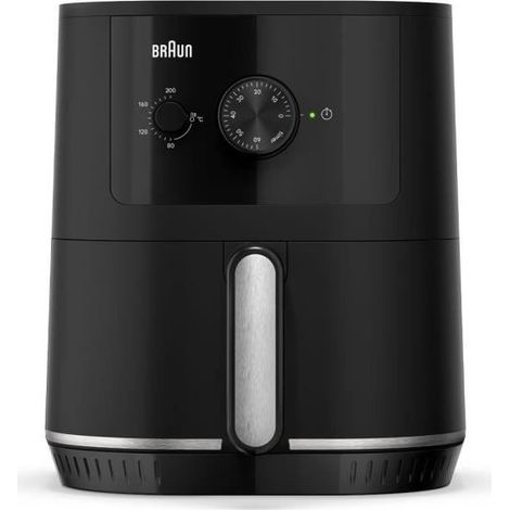 Air Fryer - BRAUN - MultiFry 3 - 1500 W - 4,3 L - Noir (1/5)