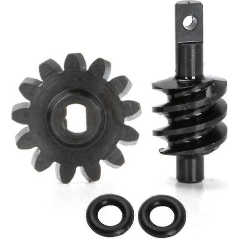 Für Axial SCX24 Stahl-Overdrive-Differential-Schneckenradsatz-13T-