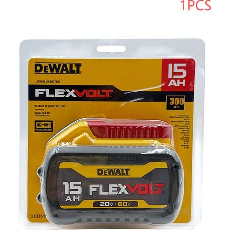 Batteries de remplacement pour DeWalt 20/60V DCB200, DCB606, DCB609 et DCB205 (1/5)
