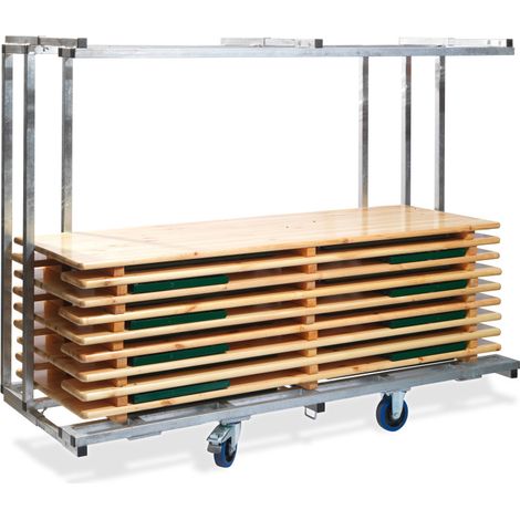 Chariot de transport pour sets de brasseur - version classique - pour 10 pièces - Feros (1/3)